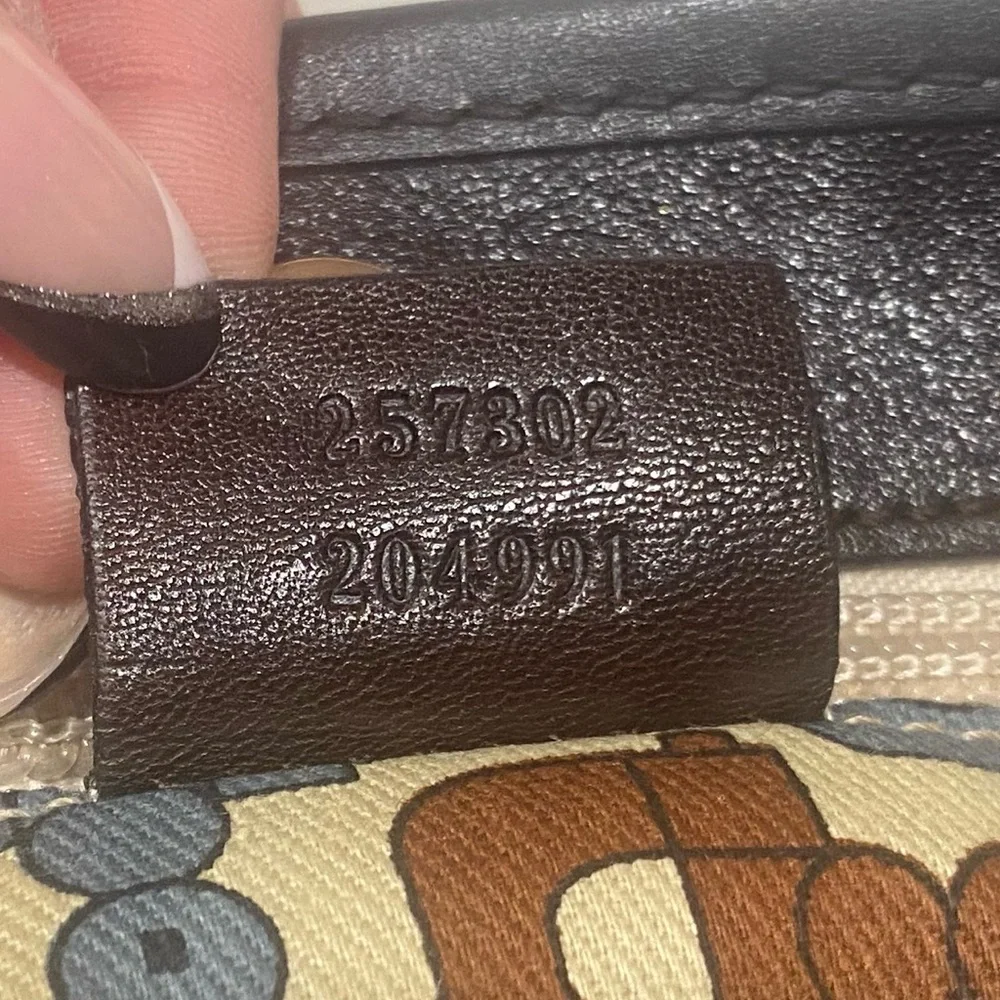 Gucci GG Brown Canvas Tote/Hand Bag 257302 204991 NWOT - Picture 13 of 16
